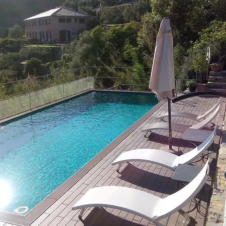 Cornice Di Portofino E Piscina Villa Zoagli